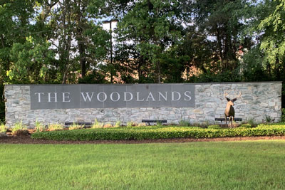 Welcome to The Woodlands, Texas, Houston area